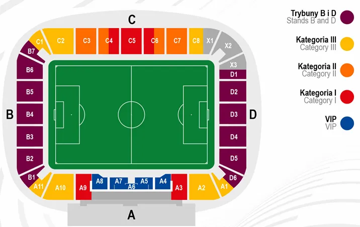 MAPPA STADIO RAKOW 25.26