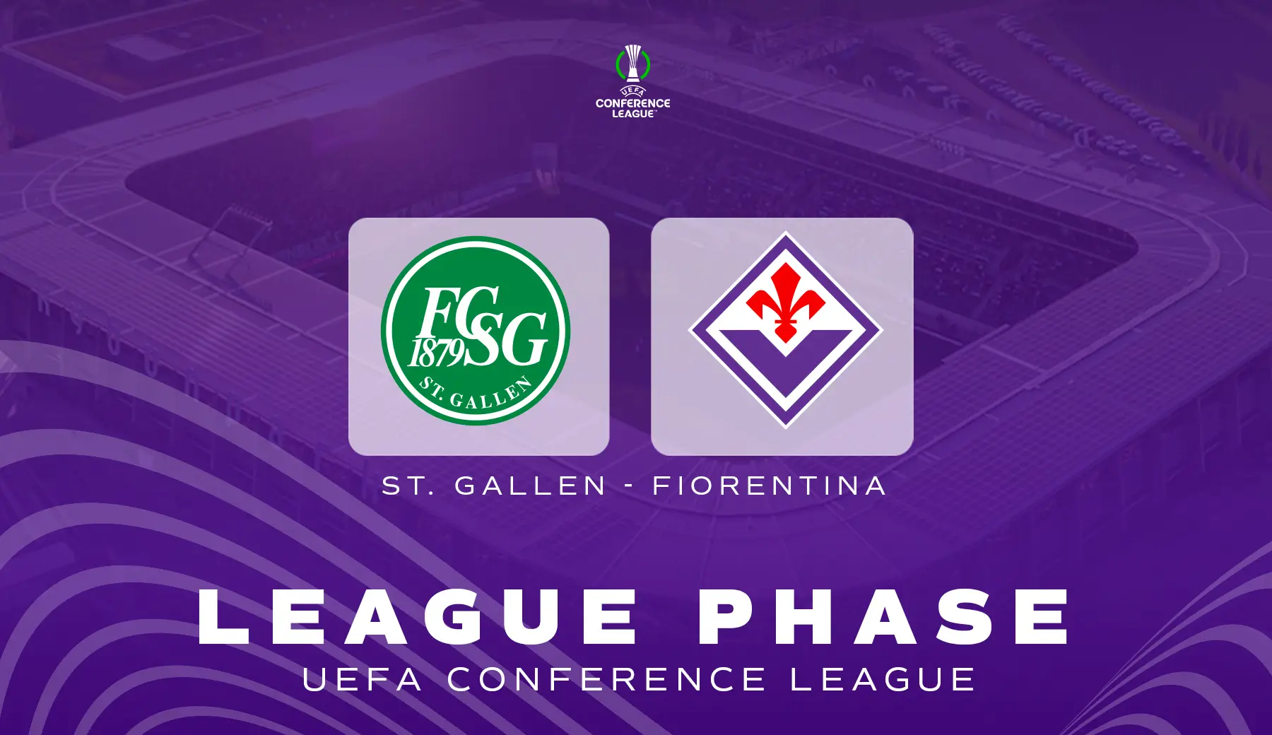 FC ST GALLEN vs ACF FIORENTINA – MATCHDAY 2 - UEFA CONFERENCE LEAGUE